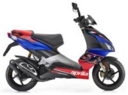 Aprilia SR 50 H2O ie+carb 2004-2009 blue