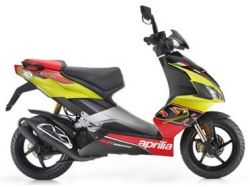 Aprilia SR 50 H2O ie+carb 2004-2009 yellow