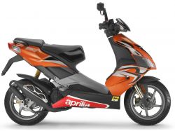 Aprilia SR 50 H2O ie+carb 2004-2009 orange