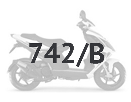 Spare parts Piaggio NRG Power DD 2007-2017  matt grey titanium 742/B