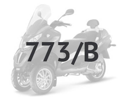Spare parts Piaggio MP3 300 LT Sport 2009-2014 grey nevelwolk 773/B