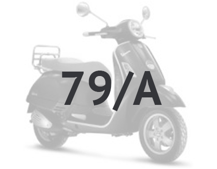 Vespa GTS 250 ie 2005-2009 (with ABS) grafietblack 79/A