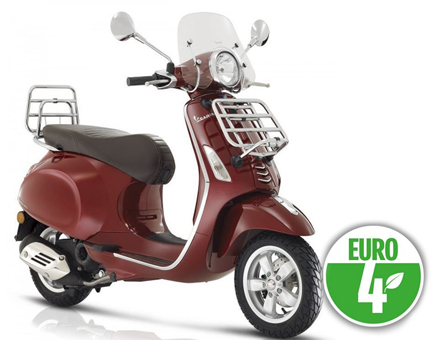 Spare parts Vespa Primavera 4-stroke 3-klepper (Euro4 injection IGET) red  880/A
