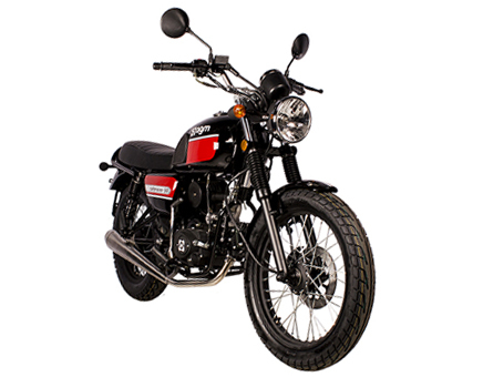 AGM Caferacer Base black / red