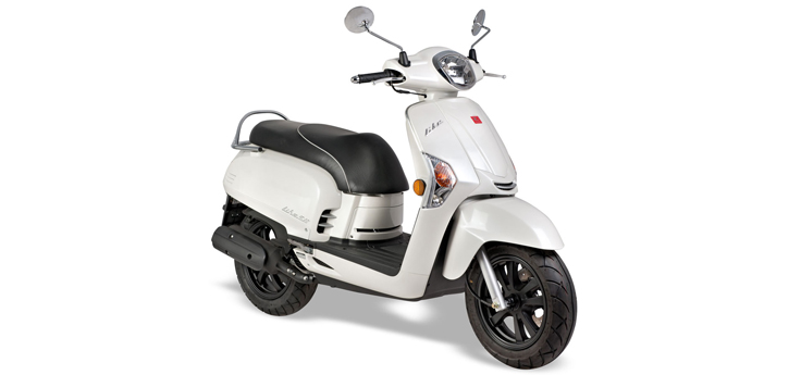 Spare parts Kymco Like 4-stroke white