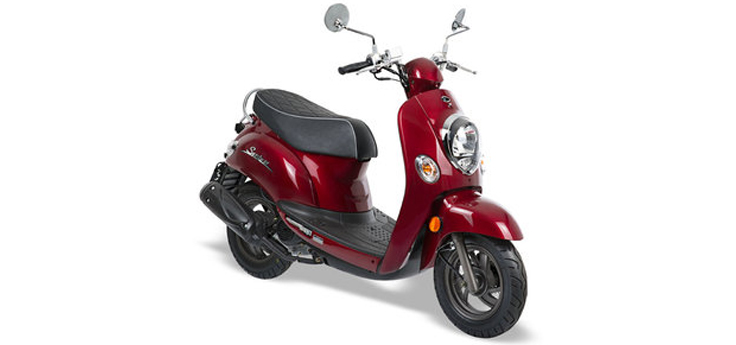 Spare parts Kymco Sento 4-stroke red