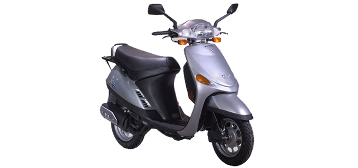 Spare parts Kymco DJ 2-stroke silver