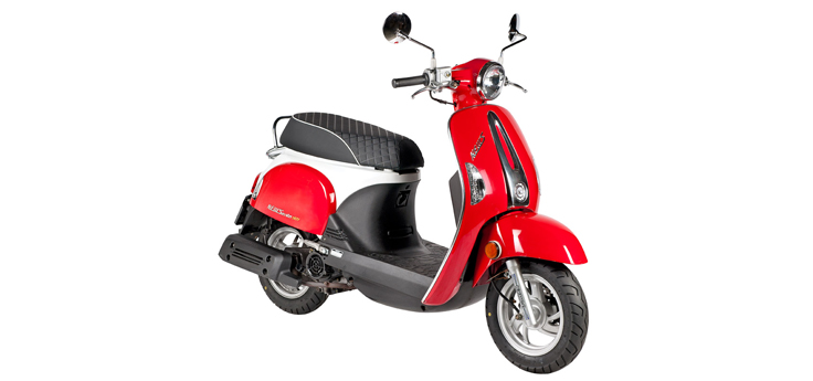 Spare parts Kymco New Sento 4-stroke red
