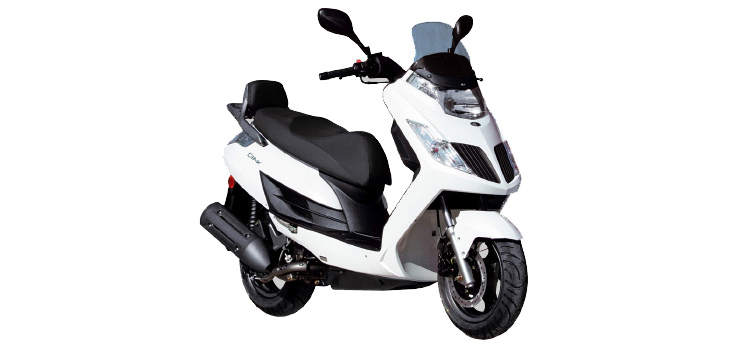 Spare parts Kymco New Dink 4-stroke white