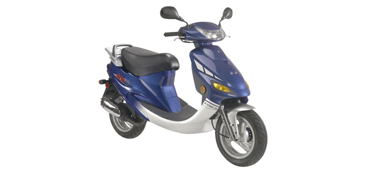 Spare parts Kymco ZX 2-stroke blue-silver