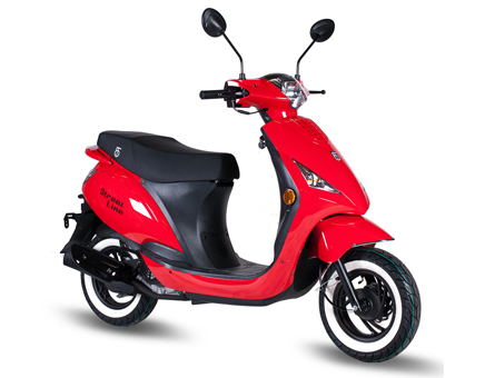 Spare parts BTC Streetline red