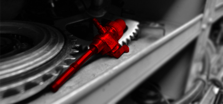 Fuel level meter / cock