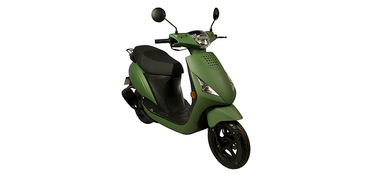 Spare parts China Zip Euro2 matt green