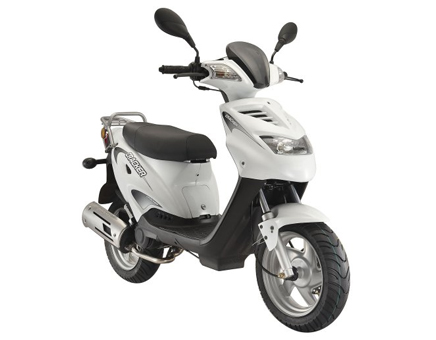 Spare parts Generic Cracker limited white 2009 2-stroke 25km/h