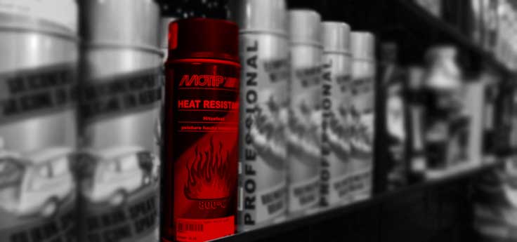 Heat-resistant paint