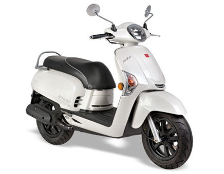 Spare parts Kymco Like 4-stroke white