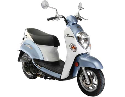 Spare parts Kymco Sento 4-stroke blue