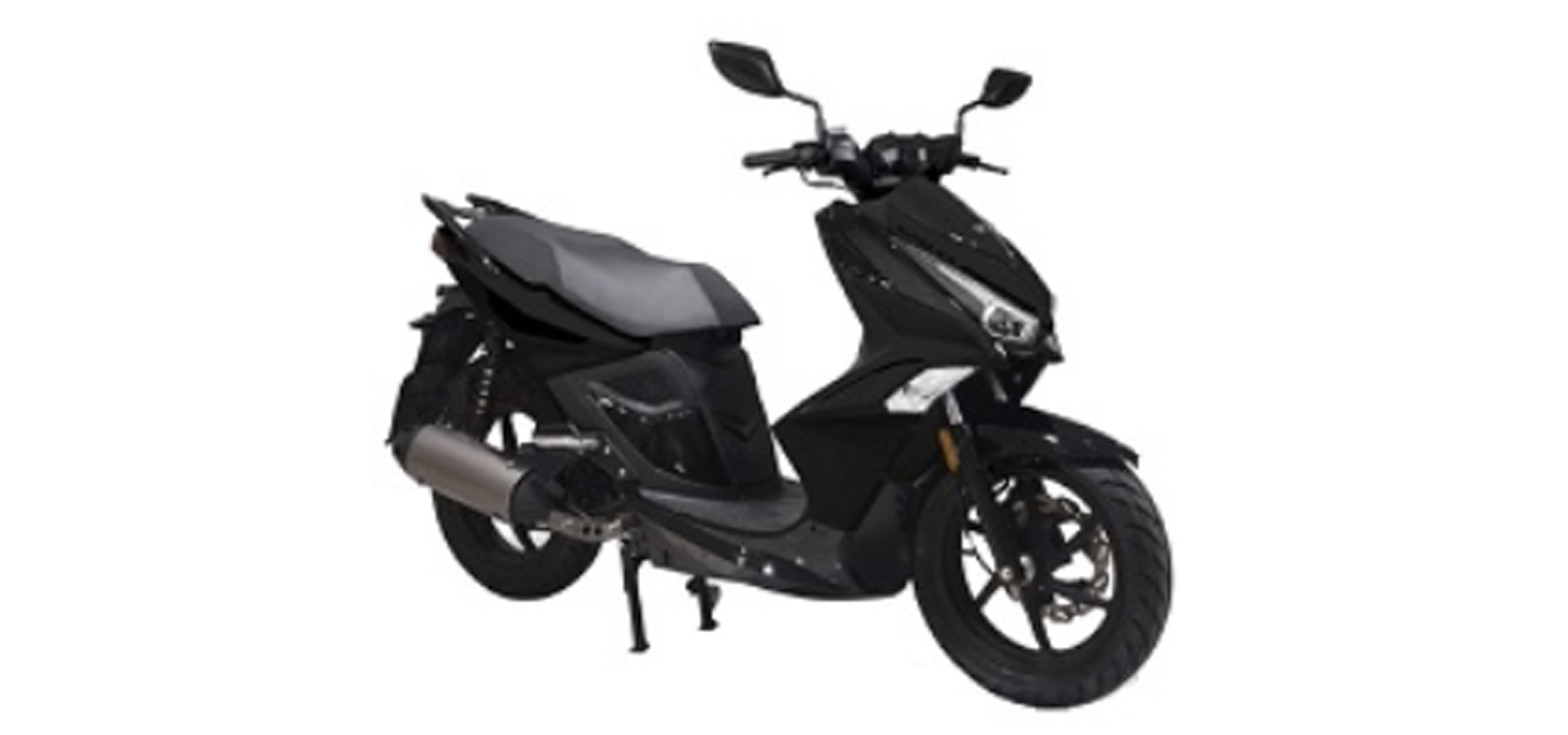 Kymco Super8 R E5 MAT ZWART
