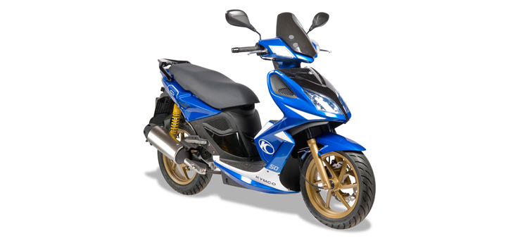 Spare parts Kymco Super8 4-stroke v.a 2009 blue