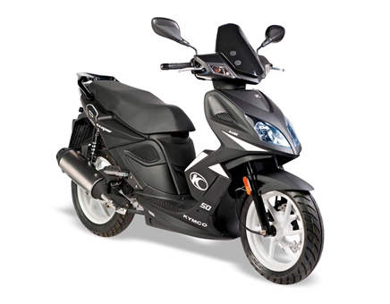 Spare parts Kymco Super8 4-stroke 2009> matt black
