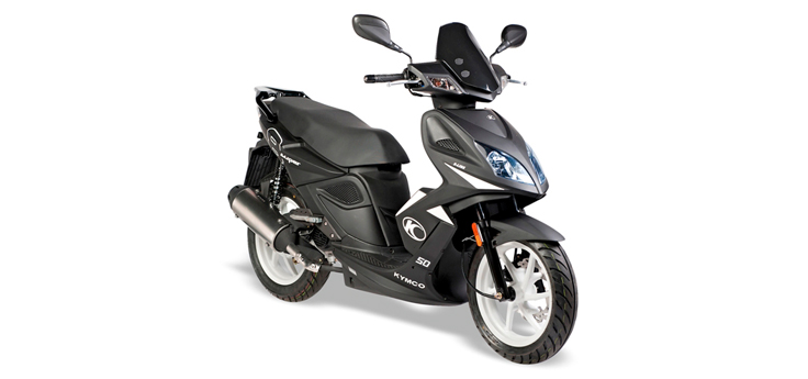 Spare parts Kymco Super8 4-stroke 2009> matt black