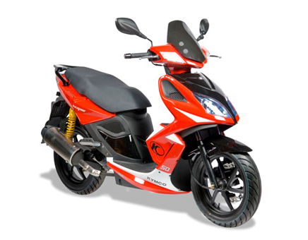 Spare parts Kymco Super8 4-stroke 2009> red