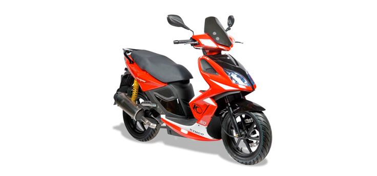 Spare parts Kymco Super8 4-stroke 2009> red