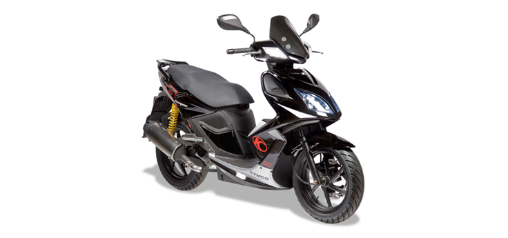 Spare parts Kymco Super8 4-stroke v.a 2009 black