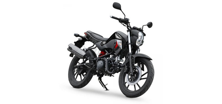 Spare parts Kymco K-Pipe 4-stroke gloss black