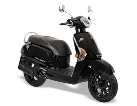 Spare parts Kymco Like TT 4-stroke black gloss 2015
