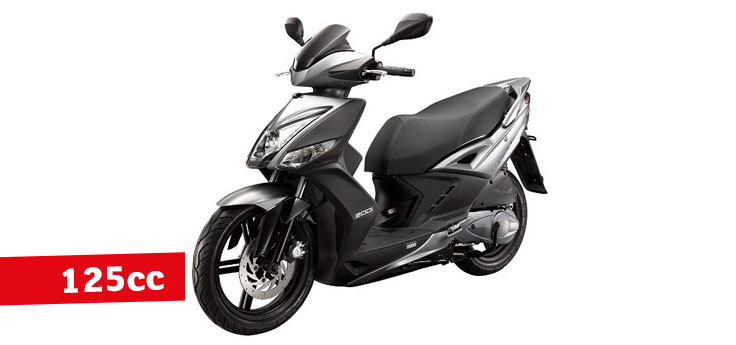 Spare parts Kymco AGILITY 16+ 4T 125 matt Metallic Silver
