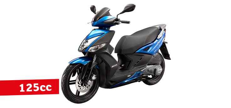 Spare parts Kymco AGILITY 16+ 4T 125 matt Metallic Light Blue