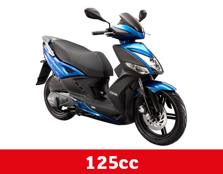 Spare parts Kymco AGILITY 16+ 4T 125 matt Metallic Light Blue