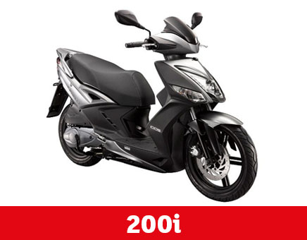 Spare parts Kymco Agility 16+ 200i matt Metallic Silver