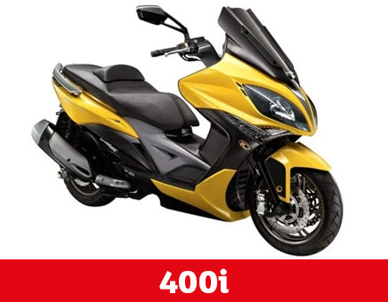 Spare parts Kymco Xciting 400i yellow