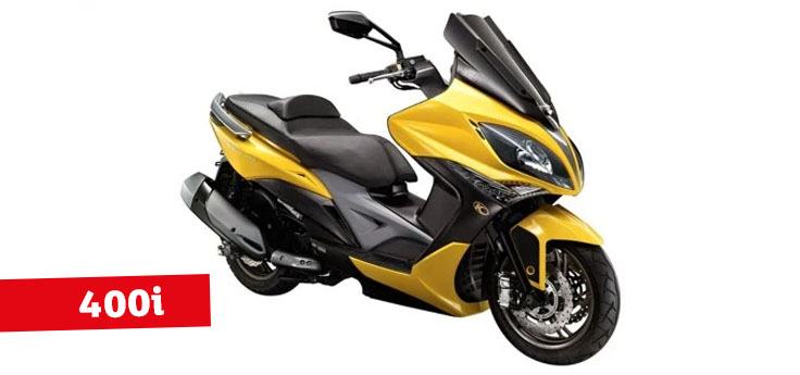 Spare parts Kymco Xciting 400i yellow