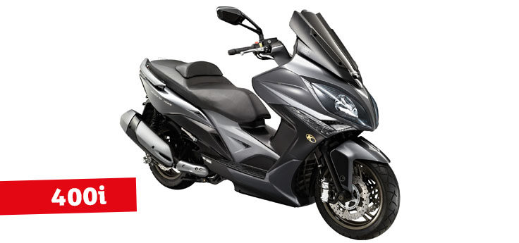 Spare parts Kymco Xciting 400i Pearly black