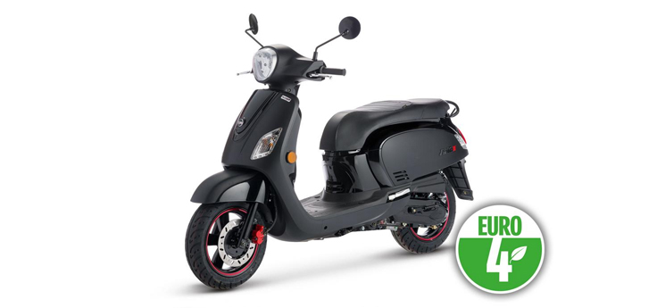 Spare parts SYM Fiddle III Euro4 matt black (BK-007U/BK-5560S)