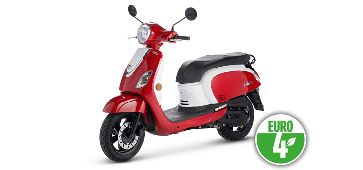 Spare parts SYM Fiddle III Euro4 red/white (R-086/WH-006)