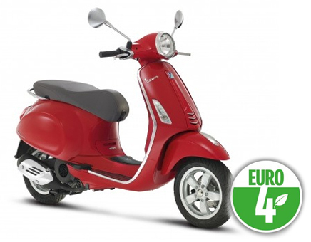 Spare parts Vespa Primavera 4-stroke 3-klepper (Euro4 injection IGET) red Dragon 894