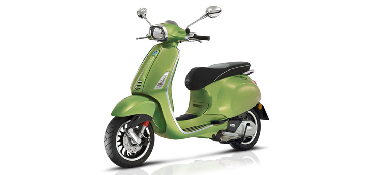Parts Vespa Sprint 4-stroke 2-valve 25km/h metallic green 341/a