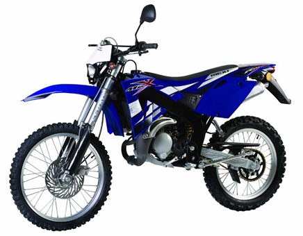 Spare parts Rieju MRX 125 blue 2005 4-stroke
