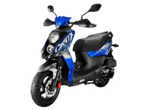 Sym Crox 50 E3 BLAUW/GRIJS (BU-300S/GY-7450U)