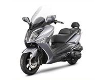 SYM Joymax 300I ABS E3 2014-2016 MAT GRIJS (GY-7450U)