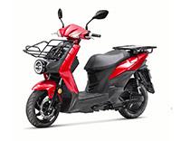 Sym X-Pro 50 E5 Red (R-010CA)