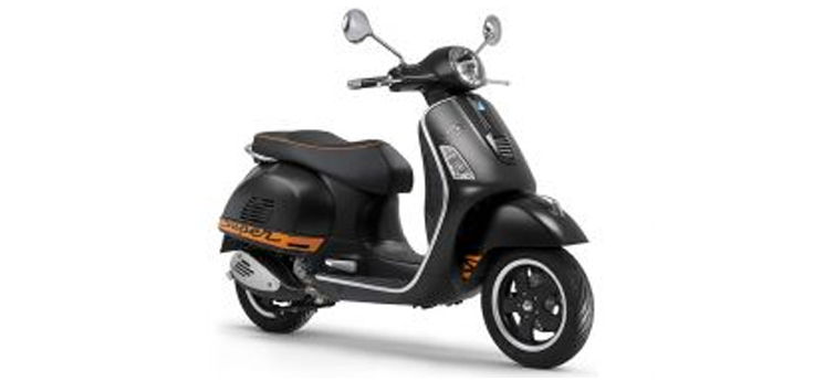 Vespa GTS 125 IE 2009-2016 black 85/B