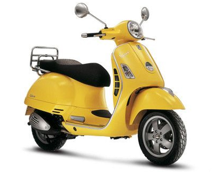 Vespa GTS 250 ie 2005-2016 (with out ABS) yellow 928/A