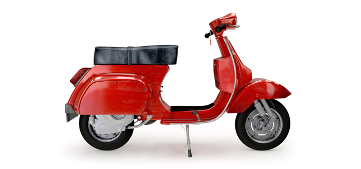 Vespa PK50 engine parts