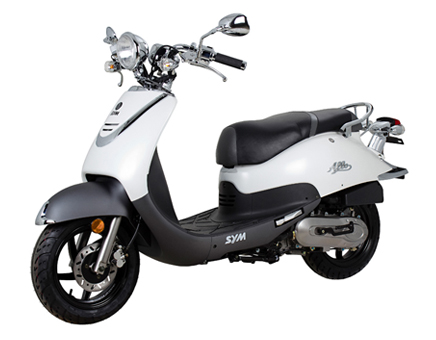 Spare parts Sym Allo (WH003U GY7450U) matt white grey