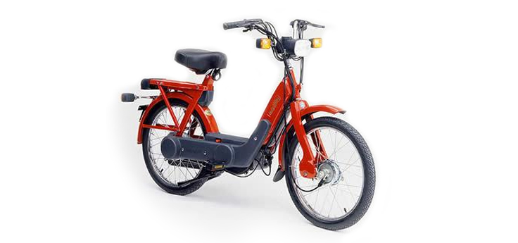 Exploded viewss Vespa Ciao 2-stroke